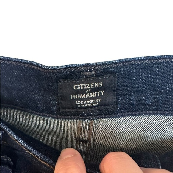 CITIZENS OF HUMANITY Chloe MID RISE SUPER FLARE JEANS 25 - Picture 4 of 9